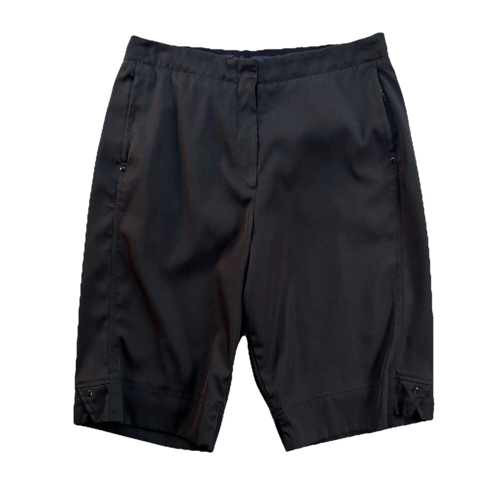 TAIL WOMEN'S GOLF TENNIS BERMUDA SHORTS BLACK SIZE 8 STRETCH